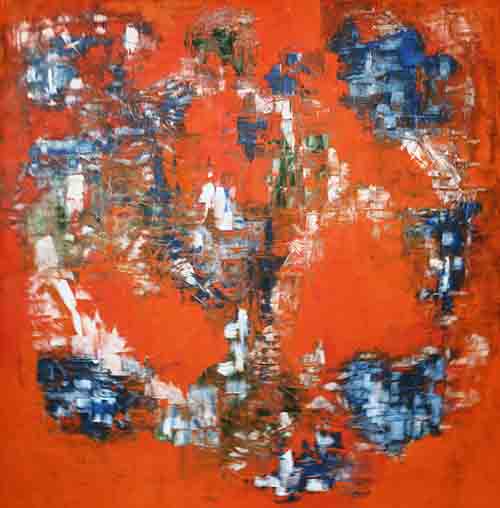 ESPERANZA <br>
 Óleo/Lino 150x160cm
