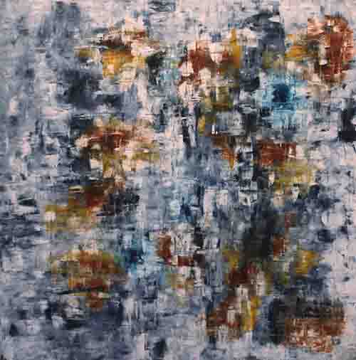 MATICES <br>
Óleo/Lino 120x120cm 